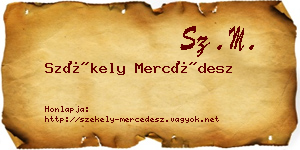 Székely Mercédesz névjegykártya